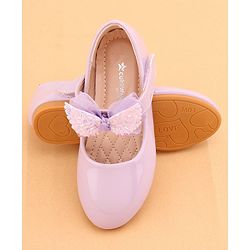 Cute Walk by Babyhug Ballerina with Velcro Closure  - Purple