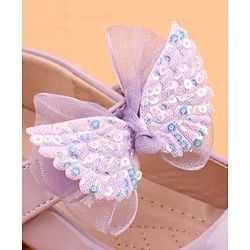 Cute Walk by Babyhug Ballerina with Velcro Closure  - Purple