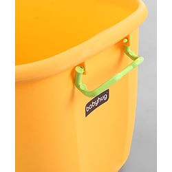 Babyhug Compact Multipurpose Storage Box with Wheels - Orange
