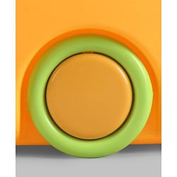 Babyhug Compact Multipurpose Storage Box with Wheels - Orange