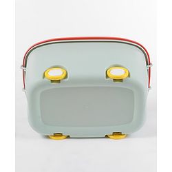 Babyhug Compact Multipurpose Storage Box with Wheels - Orange