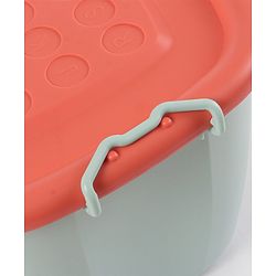 Babyhug Compact Multipurpose Storage Box with Wheels - Orange