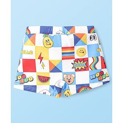 Babyhug Fruit Print Swimming Trunk - Multicolor