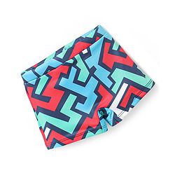 Babyhug Abstract Print Swimming Trunk - Multicolor