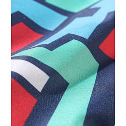 Babyhug Abstract Print Swimming Trunk - Multicolor