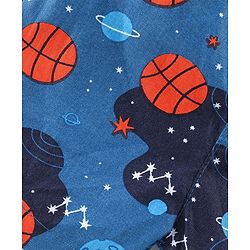 Babyhug Cotton Poplin Woven Boxer Dino & Basketball Print Pack of 3 - Multicolor