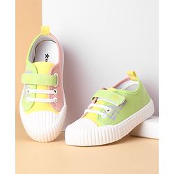 Cute Walk by Babyhug Velcro Closure Casual Shoes - Yellow