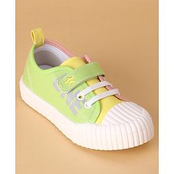 Cute Walk by Babyhug Velcro Closure Casual Shoes - Yellow