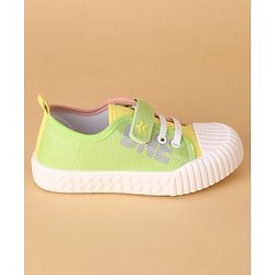 Cute Walk by Babyhug Velcro Closure Casual Shoes - Yellow