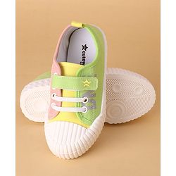 Cute Walk by Babyhug Velcro Closure Casual Shoes - Yellow