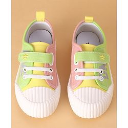 Cute Walk by Babyhug Velcro Closure Casual Shoes - Yellow
