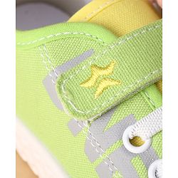 Cute Walk by Babyhug Velcro Closure Casual Shoes - Yellow