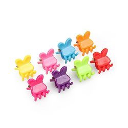 Babyhug Hair Claw Clips Pack of 42 - Multicolour