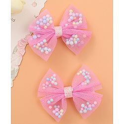 Babyhug Hair Accessories Combo Set with Crown Applique Free Size   -  Multicolor