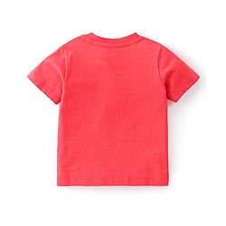 Babyhug 100% Cotton Knit Half Sleeves T-Shirts With Stripe & Beach Theme Graphics Pack of 3 - Multicolor