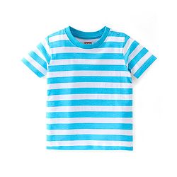 Babyhug Cotton Knit Half Sleeves T-Shirts Shark Graphic Print Pack of 3 - Red & Blue