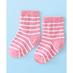 Cute Walk by Babyhug Anti-Bacterial Ankle Length Socks Bunny Design Pack of 7 - Multicolour