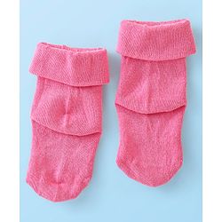 Cute Walk by Babyhug Anti-Bacterial Ankle Length Socks Bunny Design Pack of 7 - Multicolour