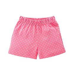 Babyhug Single Jersey Frill Sleeves Night Suit Strawberry Print - Orange & Pink