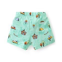 Babyhug 100% Cotton Knit Striped Trunk Pack of 3 - Multicolor