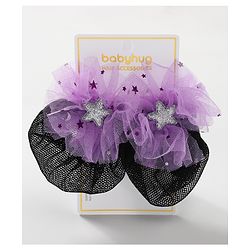 Babyhug Free Size Scrunchies Pack of 2 - Purple