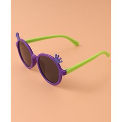 Babyhug Sunglasses  with Bow clips- Multi Color