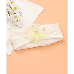 Babyhug Sunglasses with Headband Flower Applique - Red