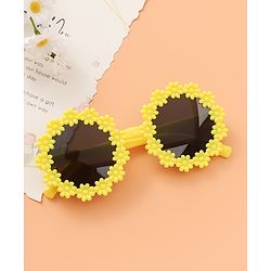 Babyhug Sunglasses with Headband Flower Applique - Red