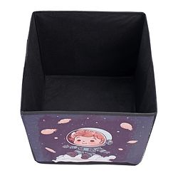 Babyhug Foldable Storage Bin Bunny On Tree Print- Orange