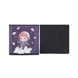 Babyhug Foldable Storage Bin Bunny On Tree Print- Orange