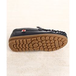 Cute Walk by Babyhug Slip On  Loafer Shoes Crown Applique - Blue
