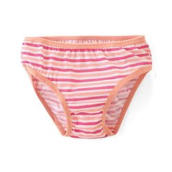 Babyhug 100% Cotton Knit Panties Floral Print Pack of 3 - Multicolour