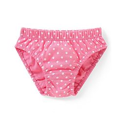 Babyhug 100% Cotton Knit Panties with Deer & Polka Dot Print Pack of 3 - Pink & Green