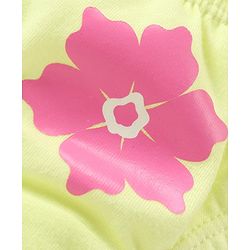 Babyhug 100% Cotton Knit Panties with Deer & Polka Dot Print Pack of 3 - Pink & Green
