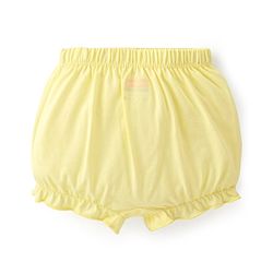 Babyhug 100% Cotton Knit Bloomers Solid Polka Dot & Animal Print Pack of 3- Pink Blue & Yellow
