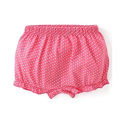 Babyhug 100% Cotton Bloomer Heart Print Pack of 3 - Multicolour