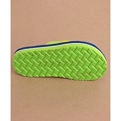 Cute Walk by Babyhug Slip On  Flip Flops with Fruit Design- Navy Blue & Green