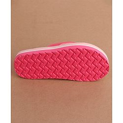 Cute Walk by Babyhug Slip On Flip Flops Butterfly Print - Pink