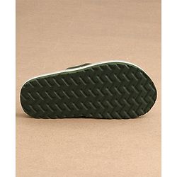 Cute Walk by Babyhug Slip On Flip Flops Dino Print - Green