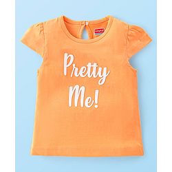 Babyhug 100% Cotton Cap Sleeves Top With Butterfly & Floral Graphics Pack of 5 - Multicolour