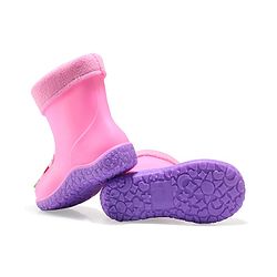 Cute Walk by Babyhug Slip Ons Rain Boots Rabbit Design - Pink