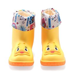 Cute Walk by Babyhug Slip Ons Rain Boots Rabbit Design - Pink