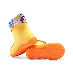 Cute Walk by Babyhug Slip Ons Rain Boots Rabbit Design - Pink