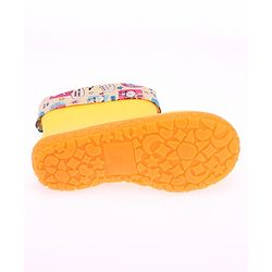 Cute Walk by Babyhug Slip Ons Rain Boots Rabbit Design - Pink