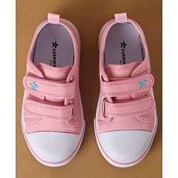 Cute Walk by Babyhug Casual Shoes With Velcro Closure Sequin Detailing - Pink