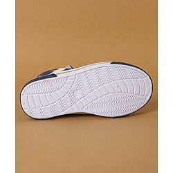 Cute Walk by Babyhug Casual Shoes With Velcro Closure Dino Print - Navy Blue