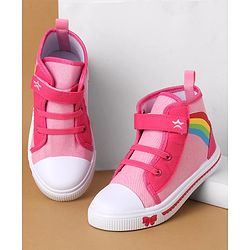 Cute Walk by Babyhug Casual Shoes with Velcro Closure - Pink