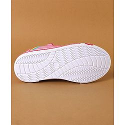 Cute Walk by Babyhug Casual Shoes With Velcro Closure - Pink