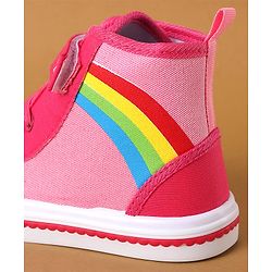 Cute Walk by Babyhug Casual Shoes With Velcro Closure - Pink
