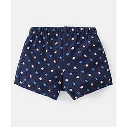 Babyhug 100% Cotton Stars Printed Trunks Pack of 5 - Multicolour